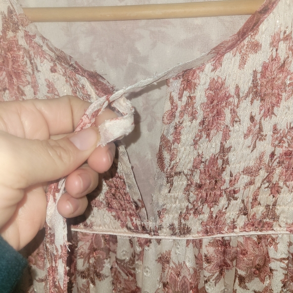 Olivaceous Womens Floral Mini Floral Dress Size Large - Picture 5 of 11